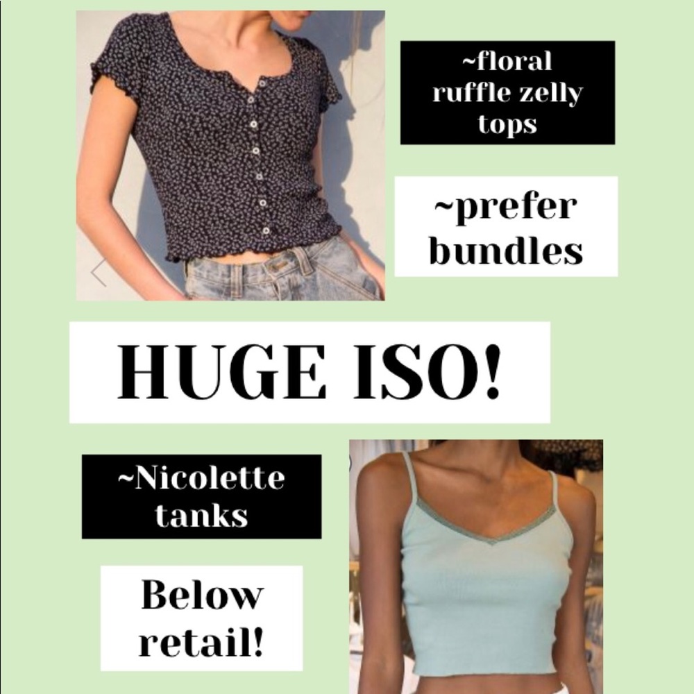 HUGE BRANDY MELVILLE ISO!!!